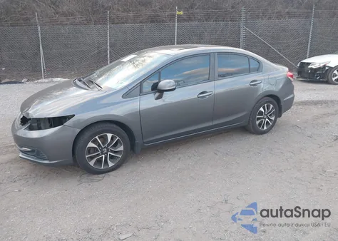 2013 Honda Civic Ex из США, поврежденный, VIN 2HGFB2F8XDH527298